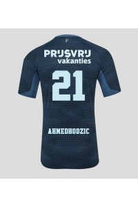 Feyenoord Anel Ahmedhodzic #21 Fotballdrakt Borte Klær 2025-26 Korte ermer